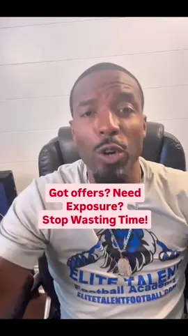 Learn how to get an offer. Serious Inquiries only!! Leave comment “Elite5” We are not here to waste time. We want to work with people who are serious about getting exposure and using social media to help. We take around 5 new clients per month… 5th grade-11th grade And help them through the process. Serving Entire Country! 1. We will go over the mindset to be a scholarship player 2. We will teach the parents the process of recruiting 3. Train intensely year round live and virtual 4. Learn which camps to go to 5. Visit College and go camps together 6. Play 7v7 7. Mentor your son to be great on and off the field. We are your 1 stop shop. If you are interested in being a part of a program that will go through the ENTIRE process and get your son a scholarship. Leave the comment “Elite5” to apply to be a part of our program.