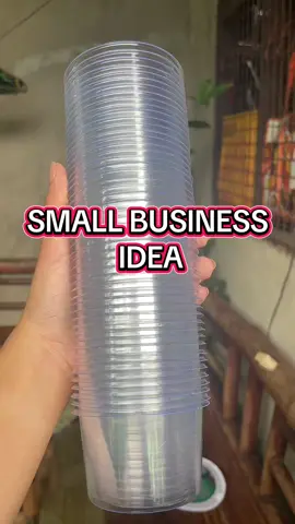 small business idea at home patok na patok to! Quality makapal na plastic di basta basta nayuyupi🙌 #SmallBusiness #smallbusinessideas #foodcontainer #dessertcups 