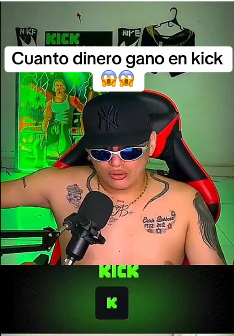 Cuanto se gana un streamer pequeño en kick #stream #kick #streaming 
