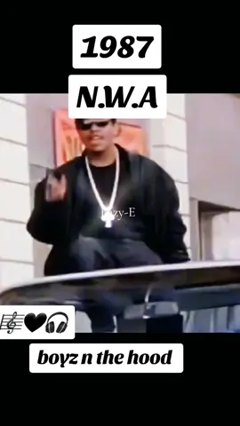 🎧🖤🎼 Feelings the 80s and 90s 🎼🖤🎧 #hiphopclassic #nwa #eazye #90s #90music #80smusic #anthonyliebt 🎼🖤🎧