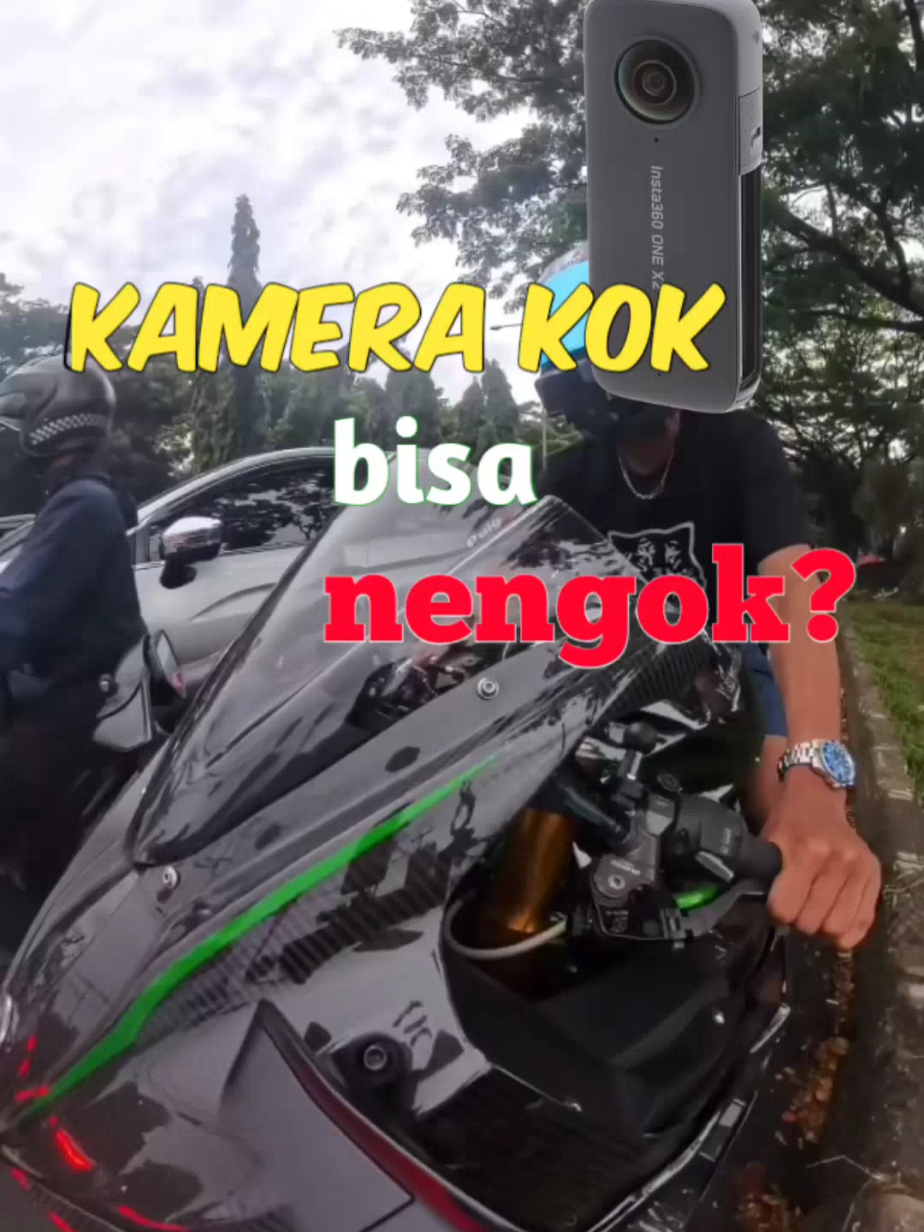 kok bisa nengok ya? #fyp#otomotif#kamerainsta360 