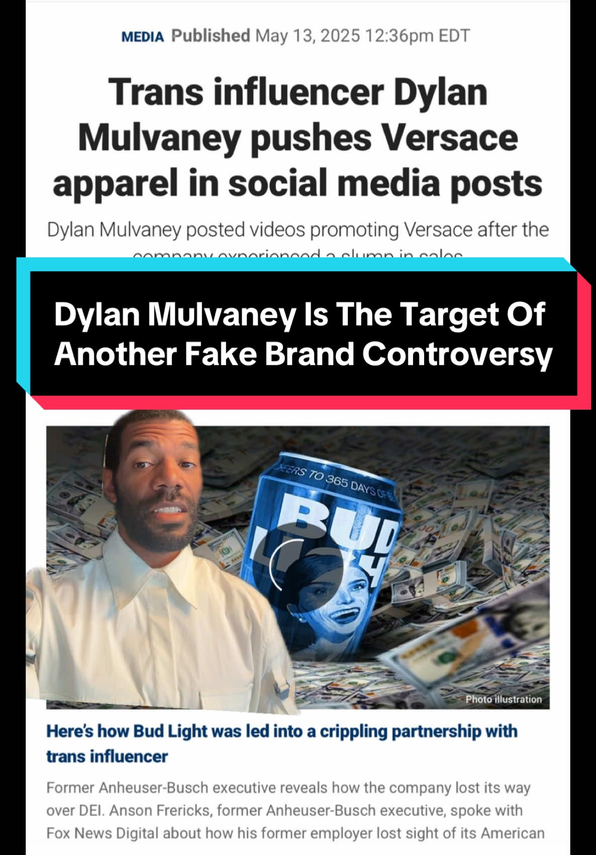 It was never about bathrooms. Transphobic rhetoric by people like @The Megyn Kelly Show is about their very existence #fashiontiktok #versace #dylanmulvaney #lgbtq #lgbt #translivesmatter cc @Dylan Mulvaney 