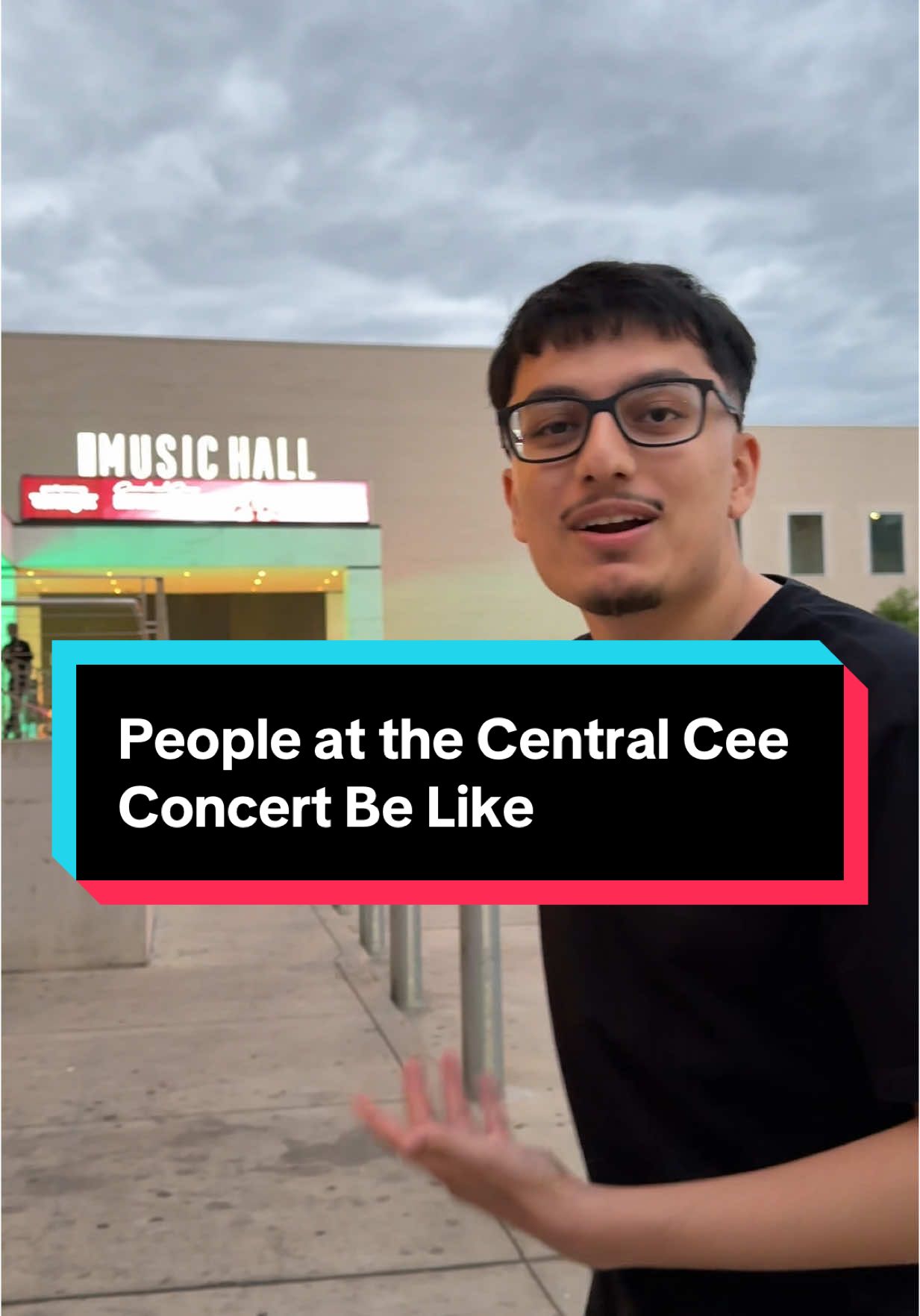 People at the Central Cee Concert #centralcee 