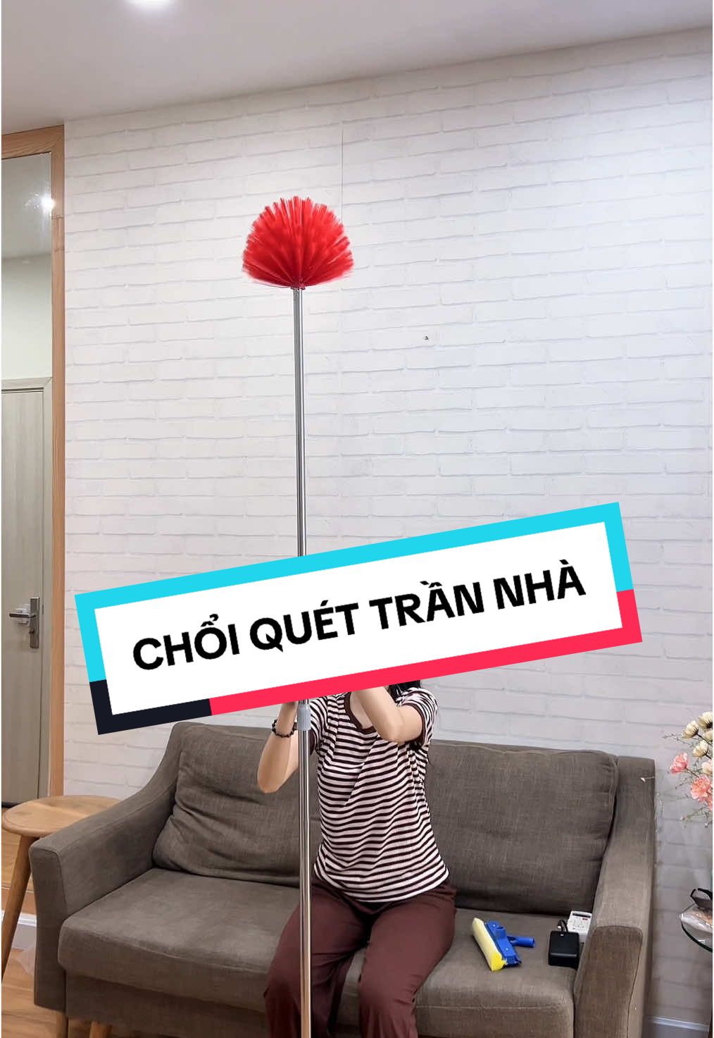 Chổi quét trần nhà #choiquetnha 