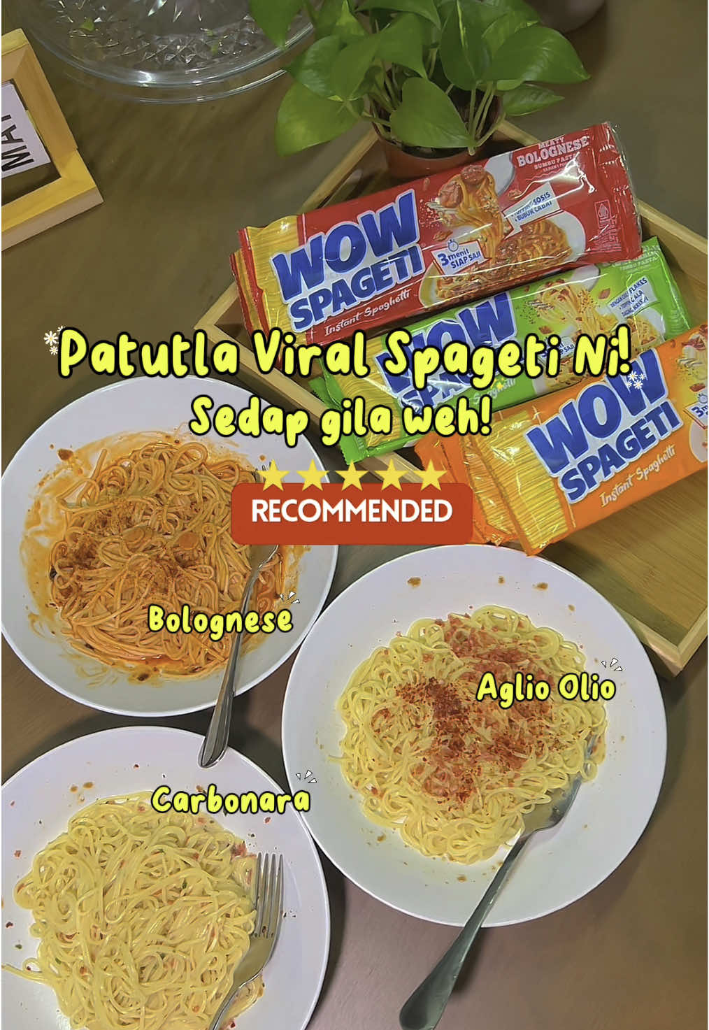 Saya beli RM1.55 je! Serious kena cuba memang sedap giler!  #wowspageti #spagetiinstanthalal  #spagetiinstantviral #makananinstantsedap #makananpengantiramen #makanananaksuka #fyp #CapCut 