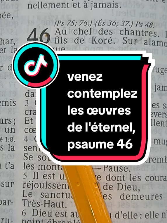 venez contemplez les œuvres de l'éternel.... psaume 46 #laparolededieu #prierechretienne #prierechretienne✝️ #haitian #haitiantiktok🇭🇹 #haitianusa🇱🇷 #amen🙏 