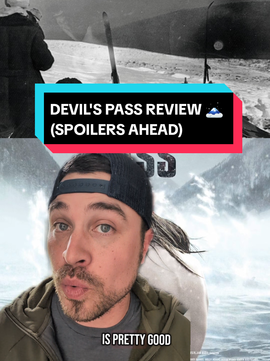 This 2013 found footage flick was great... until the end 😒 Devil's Pass (Prime) #horror #horrorfilm #horrortok #horrortiktok #horrorfan #horrormovies #films #movies #scary #creepy #recommendations #supernatural #paranormal #creature  #foundfootage #devilspass #dyatlovpass #scifi 