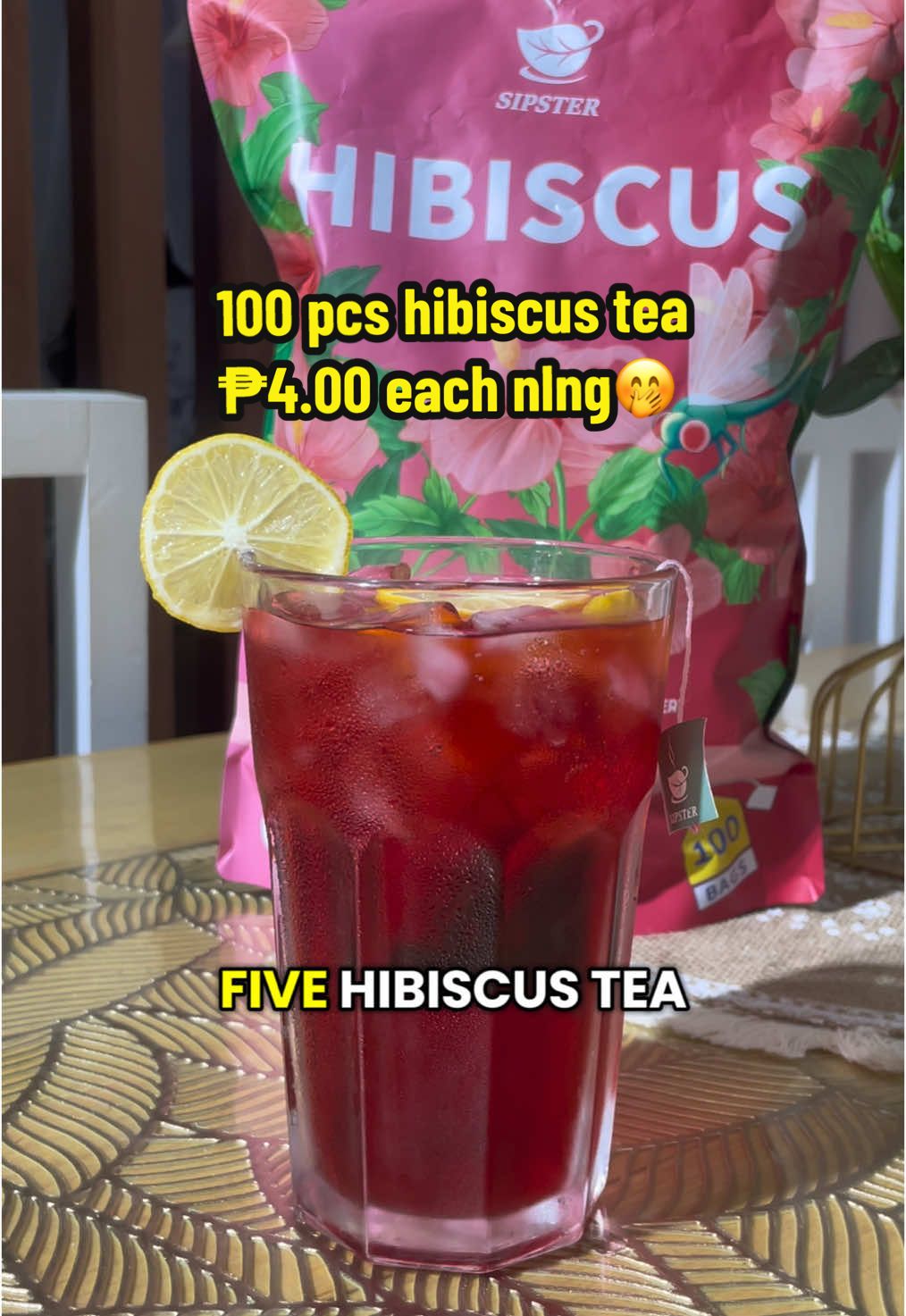 #hibiscustea #tea #fyp #organictea #naturaltea #healthydrinks #healthylifestyle 