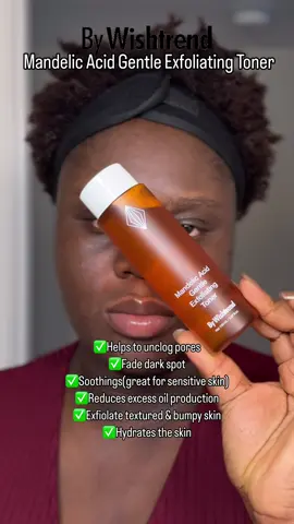 If your skin is sensitive but still craves that glow, this is your new holy grail. @bywishtrend @By Wishtrend Influencers Mandelic Acid 5% is the gentle exfoliator that fades dark spots, smooths texture, and keeps breakouts in check—without the sting. No redness, no flaking—just glow. Swipe it on 2–3x a week and thank me later! Would you try this? #ExfoliationRoutine #GlassSkinTips #MandelicAcid #ByWishtrend #pickyxbywishtrend #KBeautySkincare #gopicky 