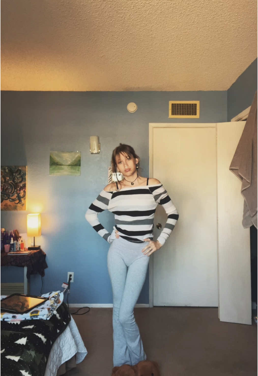 Messy hair 