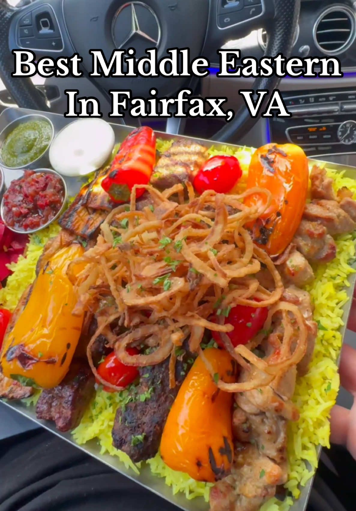 Just had an unforgettable feast at @kirbyclub in Fairfax, VA - and wow, they know how to do Middle Eastern food right! From the juicy chicken kabob a and that tender Aleppo steak to the flavorful kofta ... every bite was a hit! The dish I had today was called Shinding - and let me tell you, it lived up to the name! If you're craving bold flavors and good vibes, this spot is a must-try! #KirbyClub #MiddleEasternEats #DMVFoodie #FairfaxEats #ChickenKabob #halal #halaleats #dmv #fairfax #va #foodi #viralvideo #instafood #yummy #foodi