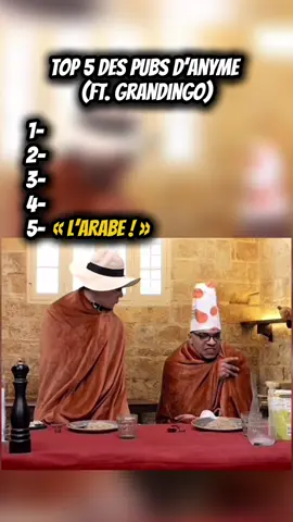 Top 5 des pubs d’@Anyme023 (ft. @Grandingo ) 🤣🙏 #fyp #drole #grandingo #anyme #top5 #anymetrending #faitesmoiperce 