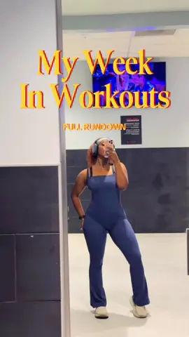 My full week in workouts!  I also do 30 minutes of cardio daily (treadmill or outdoor walk/eliptical) #fyp #CapCut #gym #workout #gymgirl #GymLife #GymTok #fullbodyworkout #glutesworkout #glutes #legday #Fitness 