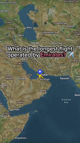 What is the longest flight operated by Emirates? 