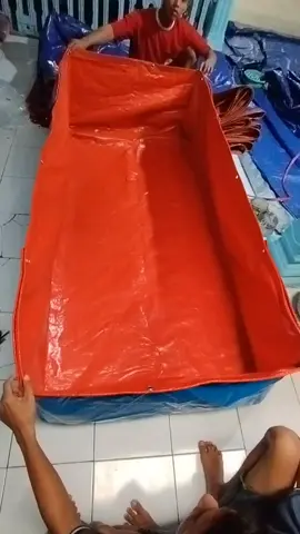 wes ngunu ae #terpalkolam #2x1x50 #kolamkotak#biruorange #terpal murah gratis ongkir 