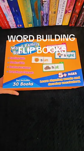 30 Read and Rhyme Flip Books, Reading and Rhyming word, Prefixes Word Families, Learn to Read #learntoread #tiktokshopmemorialday #homeschool #sahm #teachers #toddlers #reading #kindergarten #MomsofTikTok #dadsoftiktok #kidslearning 