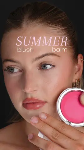 The perfect summer blush balm 🩷 @makeupbymario 