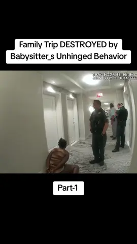 Family Trip DESTROYED by Babysitter_s Unhinged Behavior #bodycam #policeofficer #cops #foryou 
