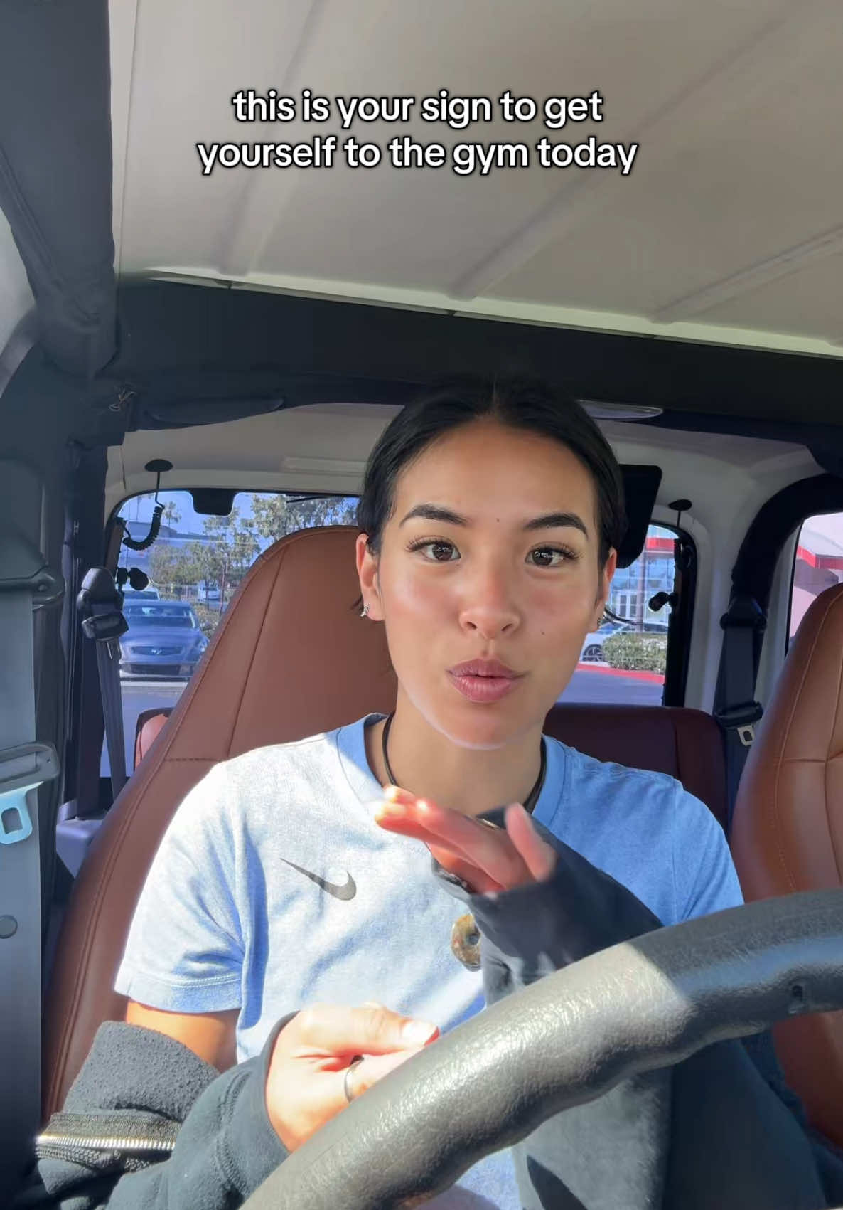 sometimes the hardest part is just getting in the car to drive there 