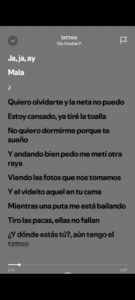 TATTOO - TITO DOBLE P  #spotify #titodoblep #tattoo #fypシ゚ 