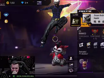 Ex Top Glogal ☠️ #freefire #parati #vira #freestyle #zelika 