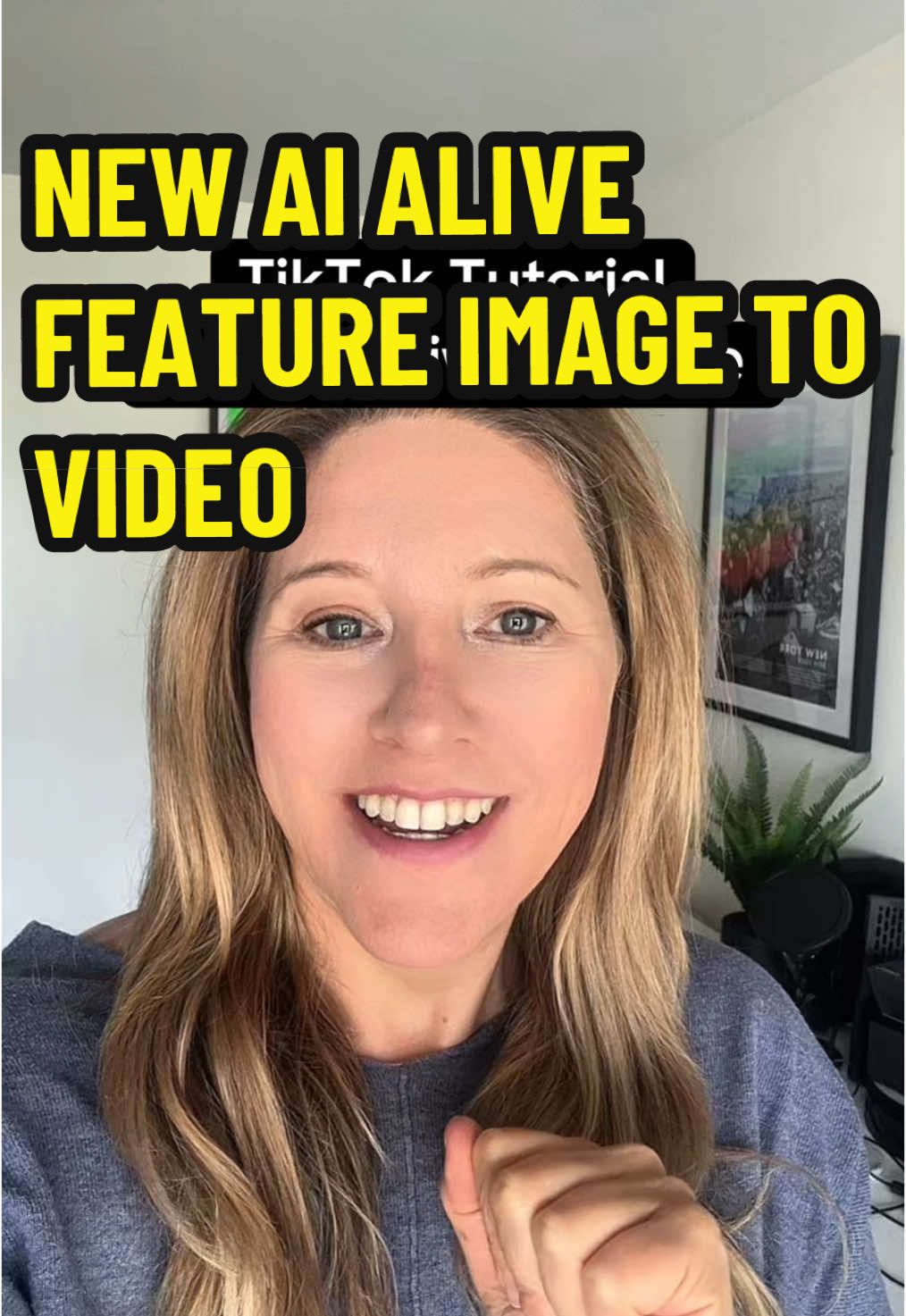 Have you tried it yet! Bonus tip in comments if AI alive is not generating what you want. #tiktoktutorial #aialive #tiktoktips #tiktok2025 #howtotiktok 