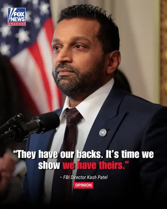 FINAL CALL: As cops are gunned down protecting our streets, Kash Patel says it’s time America steps up. 18 officers already killed in 2025 — no more silence, no more excuses.