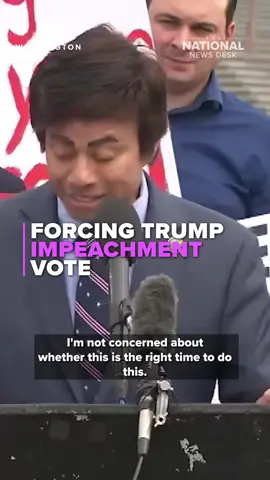 Some democrats are unhappy that Representative Shri Thanedar (D-Mich.) is forcing an impeachment vote on President Donald Trump. Read more by clicking the link in the bio. #donaldtrump #congress #impeachment #news #politics