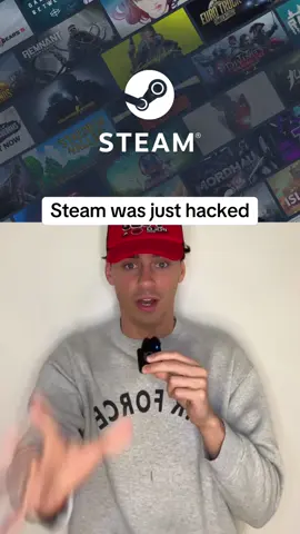 Steam just had a massive data breach #steam #foryou #hacker 