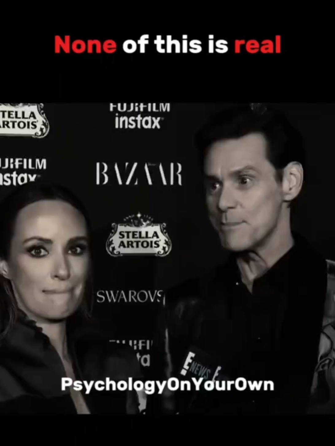 Jim Carrey just turned Fashion Week into the Truman Show😂. #jimcarrey 