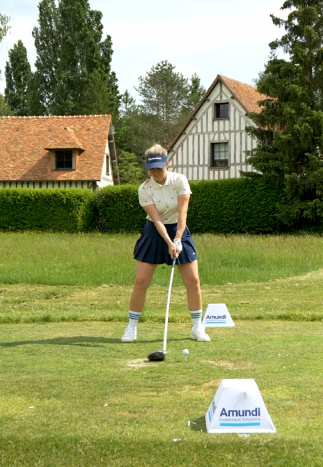 slowmo from the Amundi Golf Creators Cup!!! 💙✨☁️🇫🇷🫶🏼 #golf #golfer #golfgirl #golfswing 