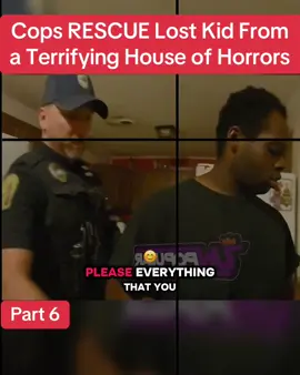 Cops RESCUE Lost Kid From a Terrifying House of Horrors #cops #police #copsusa🚔🇺🇸 #policeofficer #foryou 