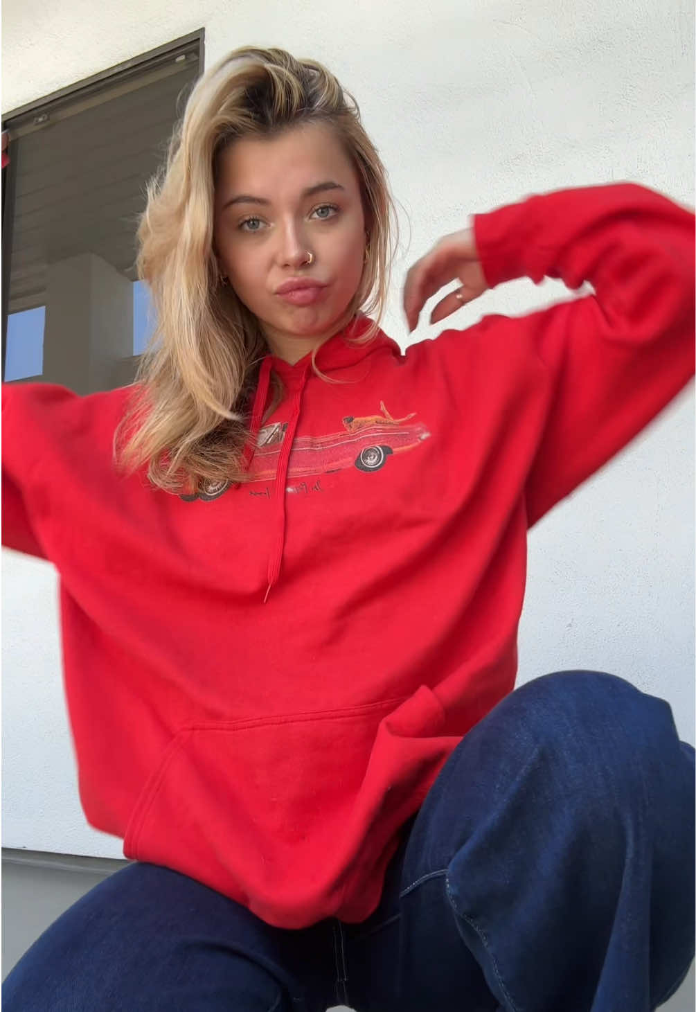 @In Print We Trust OBSESSED WITH MY NEW HOODIE #fyp #california 