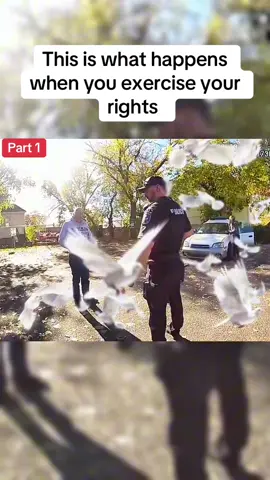 This is what happens when you exercise your rights #cops #copsoftiktok 