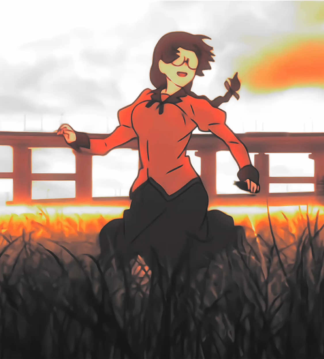 summer is coming.                        #kizumonogatari #amvedit #edit #amv #fyp @marceyy 