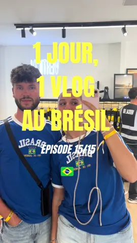 1 Jour, 1 Vlog au Brésil | Épisode 15 ✨🇧🇷 #bresil #riodejaneiro #rio #journey #airplane #airport #paris #travel #traveltok #fyp #Vlog #theend #lastone 
