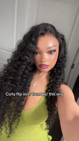 @Geeta Hair 💚💚💚#brikinbabe #trending #hairstyle #curly #waterwave #curlyflipover #Summer 