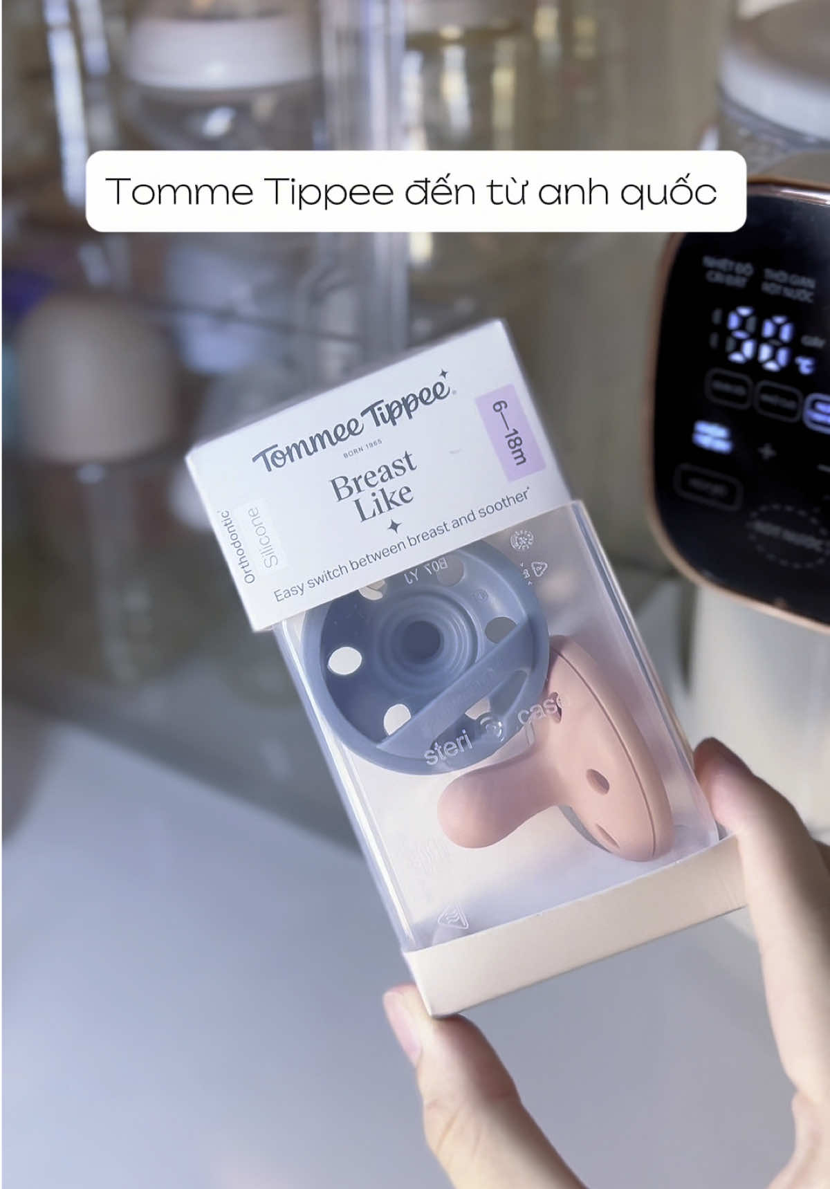 Tomme Tippee mới ra mắt ti giả nè 😝 #tigiachobe #tigiatommetippee #tommetippee #tommetippeevietnam #pp #silicon #mevabe #embe #xhuonggggg🐰 