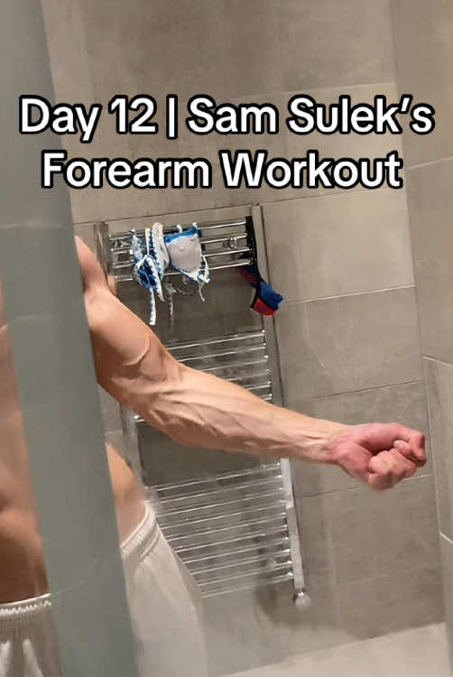 Day 12 | Sam Sulek’s Forearm Workout #samsulek #samsulekeffect 