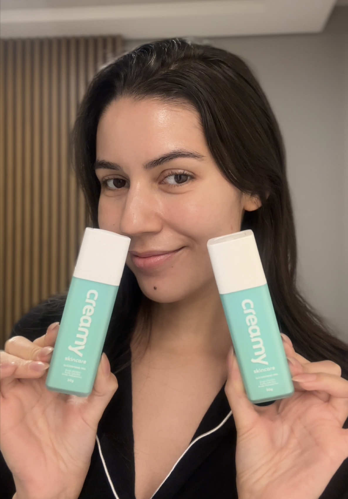 Glicointense Peel de @Creamy Skincare na minha rotina de skincare noturna! 18,5% de ativos pra melhorar a textura, poros dilatados, uniformizar e ajudar nas marcas de acne! *ad #cuidadoscomapele #rotinanoturna 