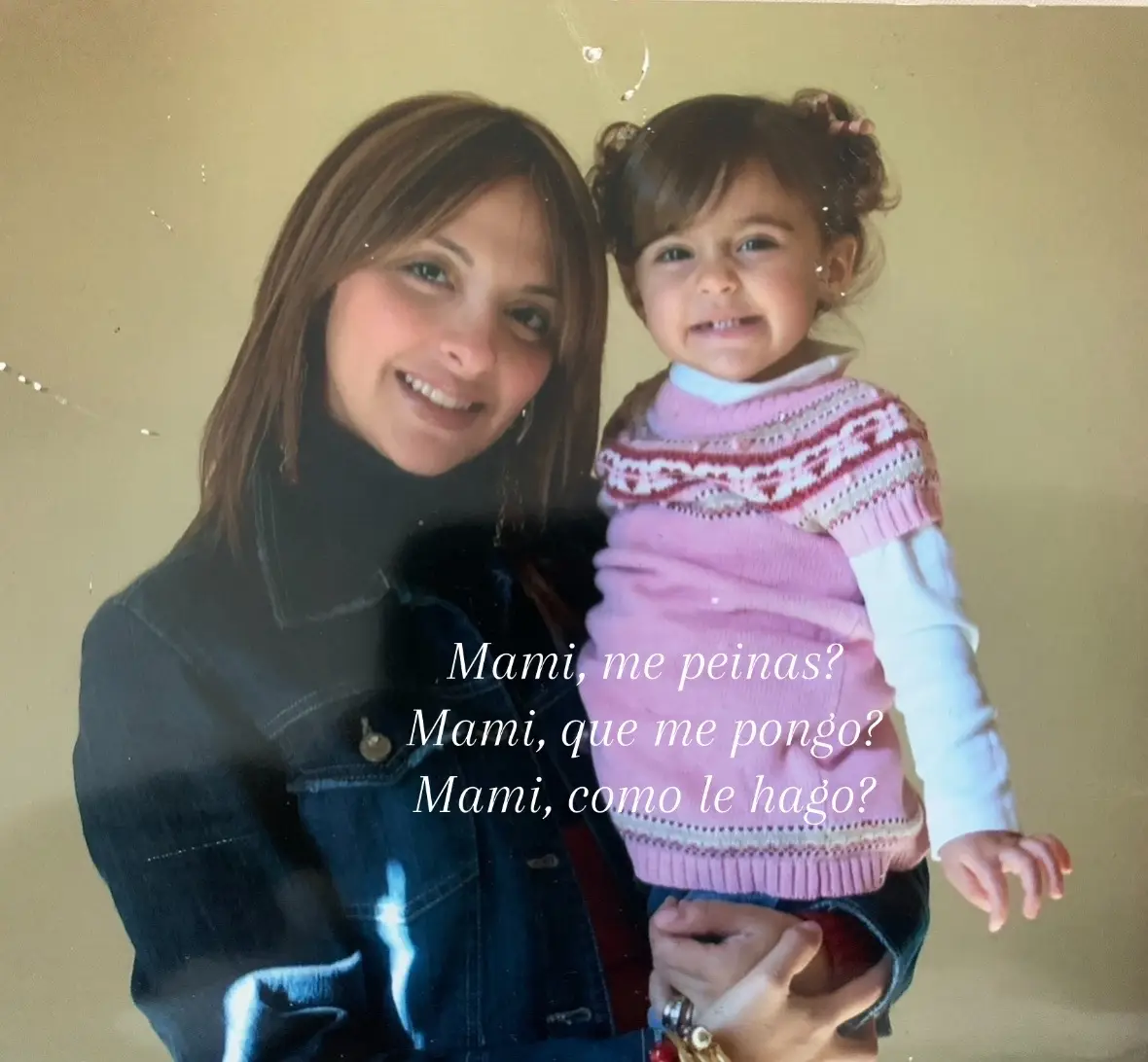 Late al trend pero como se lo iba hacer a la mujer mas increíble y hermosa que conozco. Ily mami 🤍 #fyp #parati #motherdaughter 