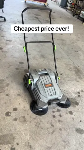 @Vevor_US #sweeper #shop #broom #workshop #garage #CleanTok #sweep #clean 