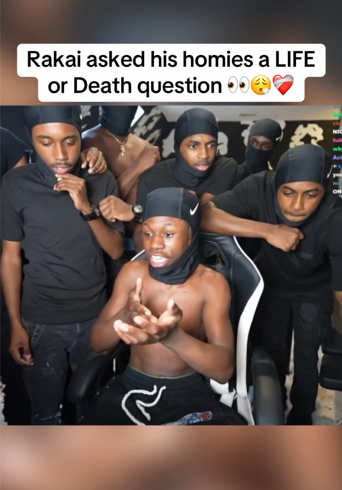 Rakai asked his homies a LIFE or Death question 👀😮‍💨❤️‍🩹 #rakai #2xrakai #fypシ゚viral #viral #trending #fouryoupage #fyppppppppppppppppppppppp @2xRakai 