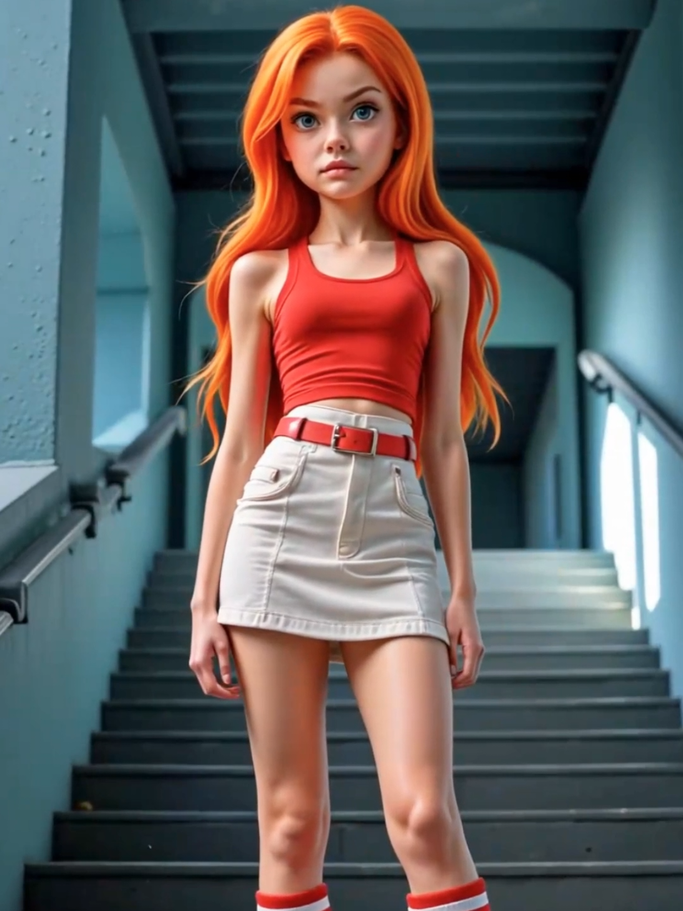 Personagens Phineas e Ferb no mundo real. #disney #phineasandferb #phineasyferb #aiart #aicreator #aimagic #ai 