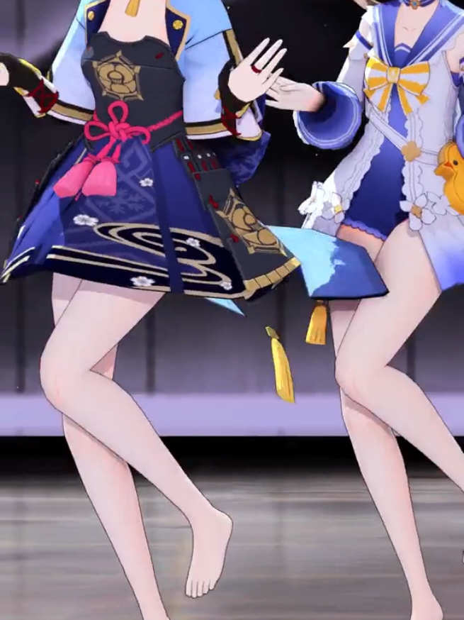 #ayaka #barbara #GenshinImpact 