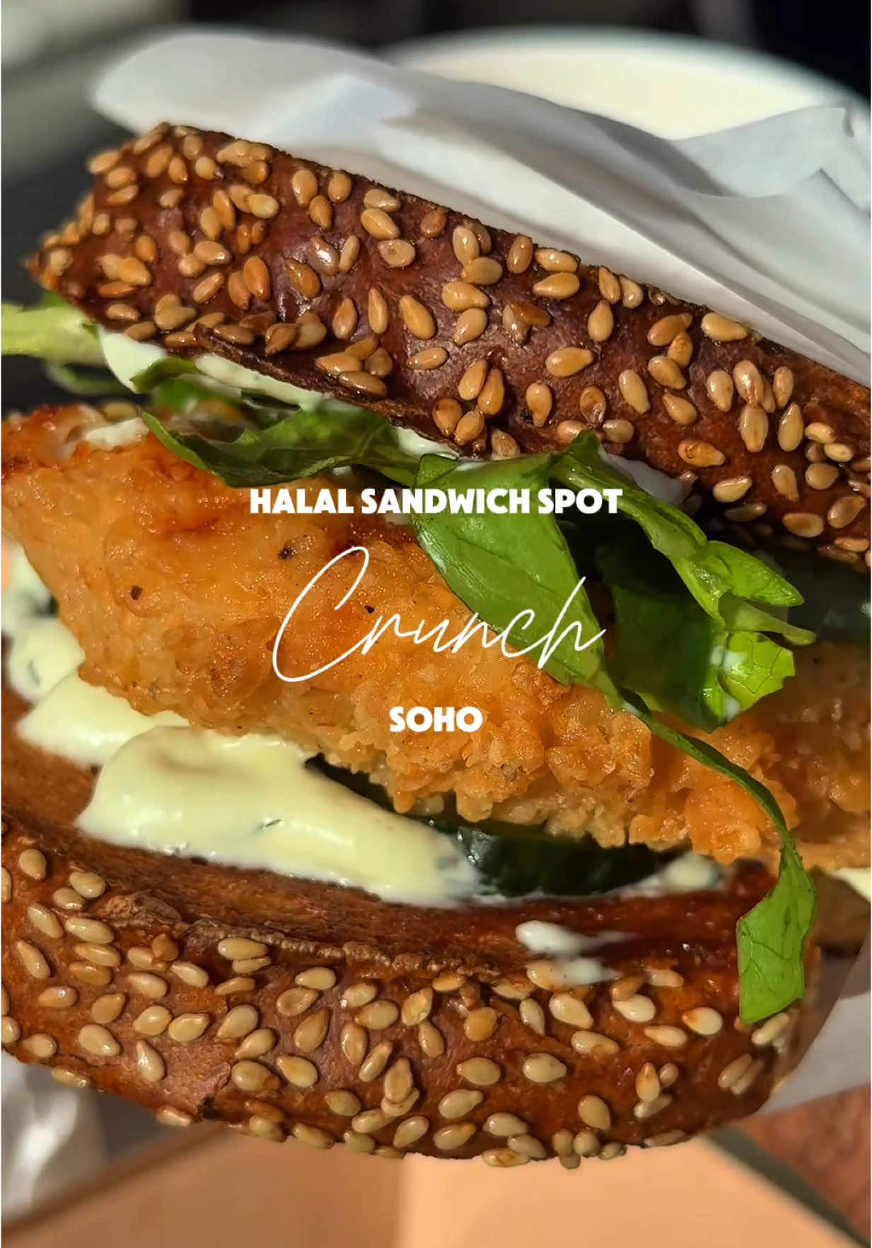 🚨 New sandwich spot in Soho! Meet Crunch the cult-favourite brioche sandwich shop that’s gone from Spitalfields Market to its first permanent home at 60 Dean Street. @crunch  Founded by chefs with fine-dining pedigrees (think Gauthier Soho and Chiltern Firehouse), Crunch is all about elevating the humble sandwich. Their signature brioche-inspired bread is baked fresh daily—soft, golden, and just sweet enough to let the fillings shine. On the halal menu? 🥪 The Patty Melt: truffle-infused beef, Red Leicester, onion marmalade, and black truffle mayo. 🥪 Michael’s Chicken: southern-fried chicken, baby pickles, lettuce, and dill aioli. 🥪 The Mighty Steak Sandwich: flat iron steak, provolone, roasted red peppers, garlic confit, and chimichurri. While these three are halal, the full menu is clearly labelled to help you choose. With limited indoor seating, it’s perfect for a grab-and-go lunch or a quick bite between Soho adventures. 📍 60 Dean Street, Soho 💷 From £10.50 #CrunchSoho #LondonSandwiches #SohoEats #HalalLondon #BriocheSandwiches #LondonFoodies #GrabAndGoLondon #HalalEats #SohoLunch #LondonFoodScene #fyp #ff #halal 