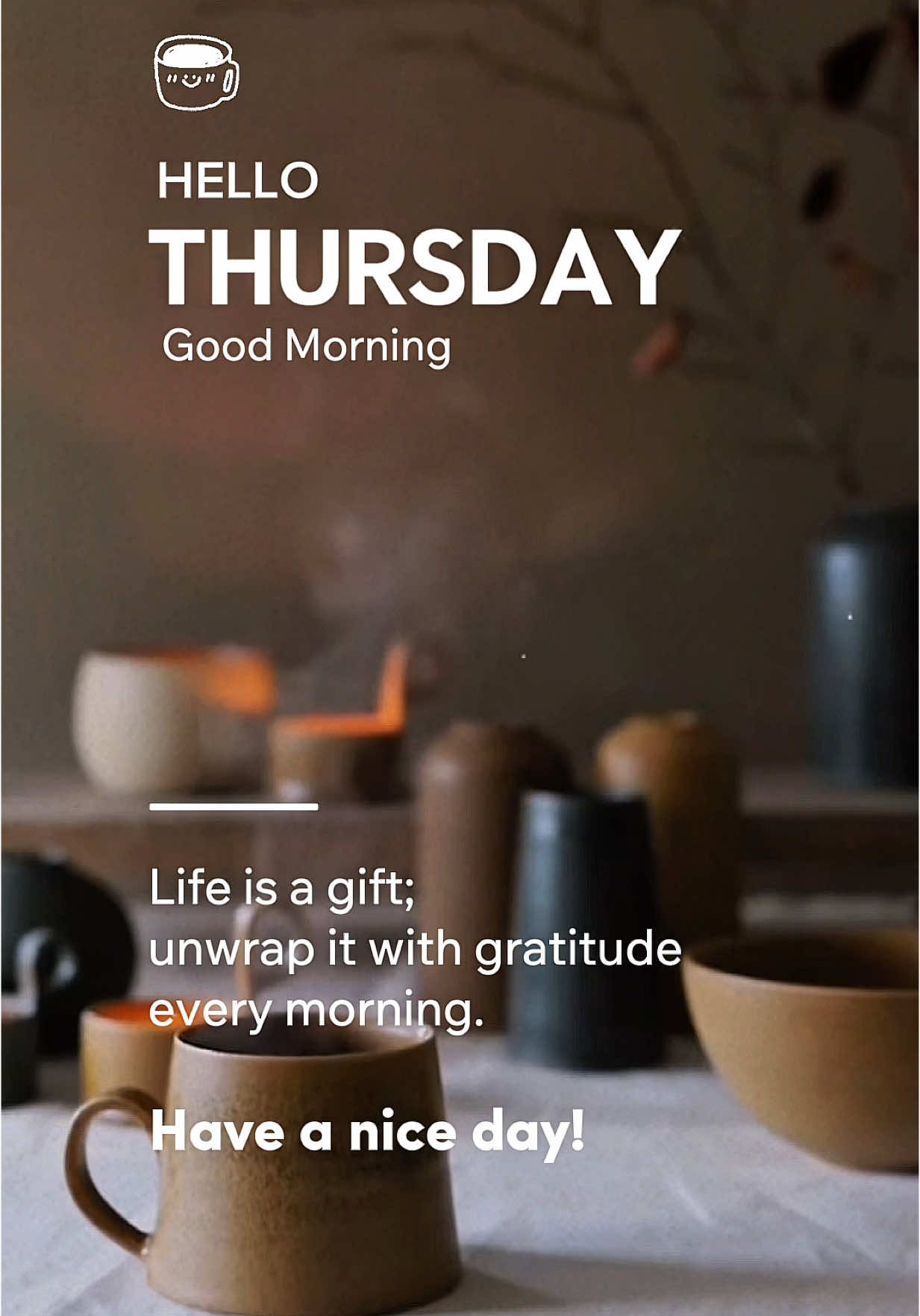 Hello Thursday  #CapCut #morning #daily #greetings #aesthetic #fyp