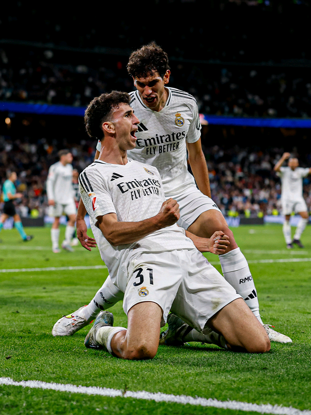 gol debut Jacobo Ramon assist King Vallejo 🔥🤍 #realmadrid #jacobo #vallejo #halamadrid #fyp #fypシ゚ #fypage 