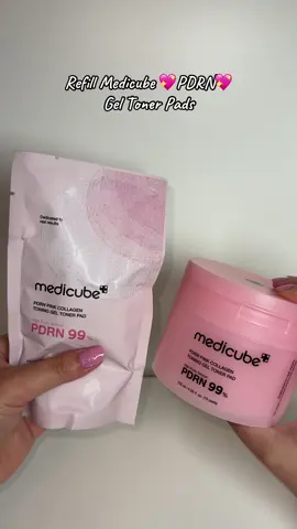 Medicube PDRN Gel Toner Pads💖 @medicube US Store  #medicube #medicubepdrn #pdrn #pdrnserum #salmondna #unevenskintone #skintexture #skinelasticity #TikTokShopCreatorPicks #koreantonerpad #glassskin #glassskinroutine #kbeauty #koreanskincareproducts #koreanskincare #koreanskincareroutine 