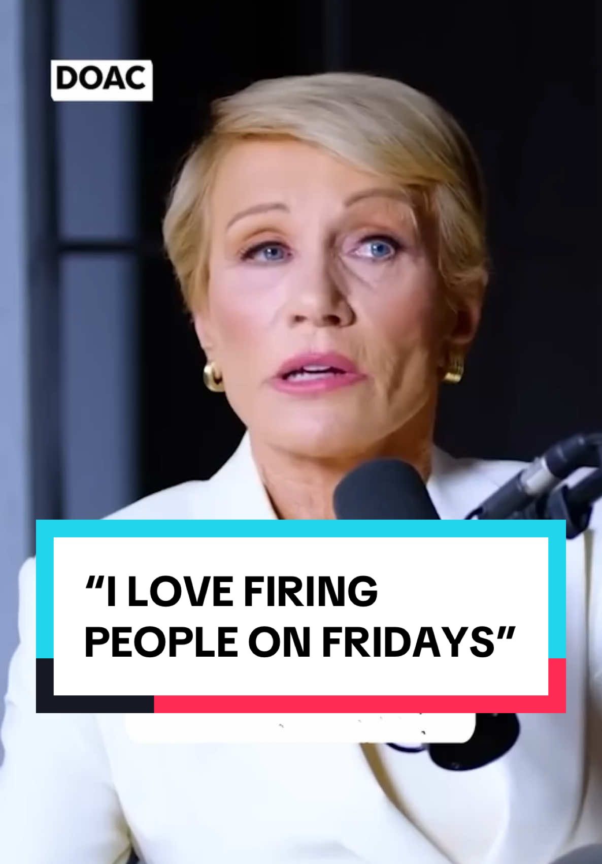 Barbara Corcoran reveals why she loves to fire people on Fridays 👀  What are your thoughts on this… #diaryofaceo #podcast #clips #podcastclips #viral #business #money #worklife #worklifebalance #work #job #jobs #finance #development #businesstips #society 